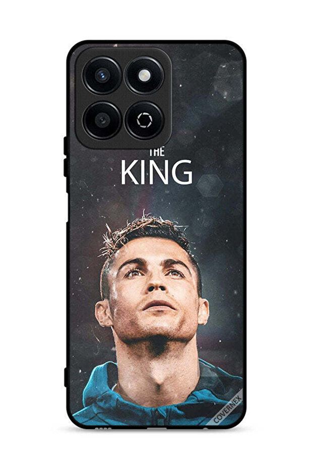 غطاء حماية لهاتف Honor Play 60 Plus 5G رونالدو الملك