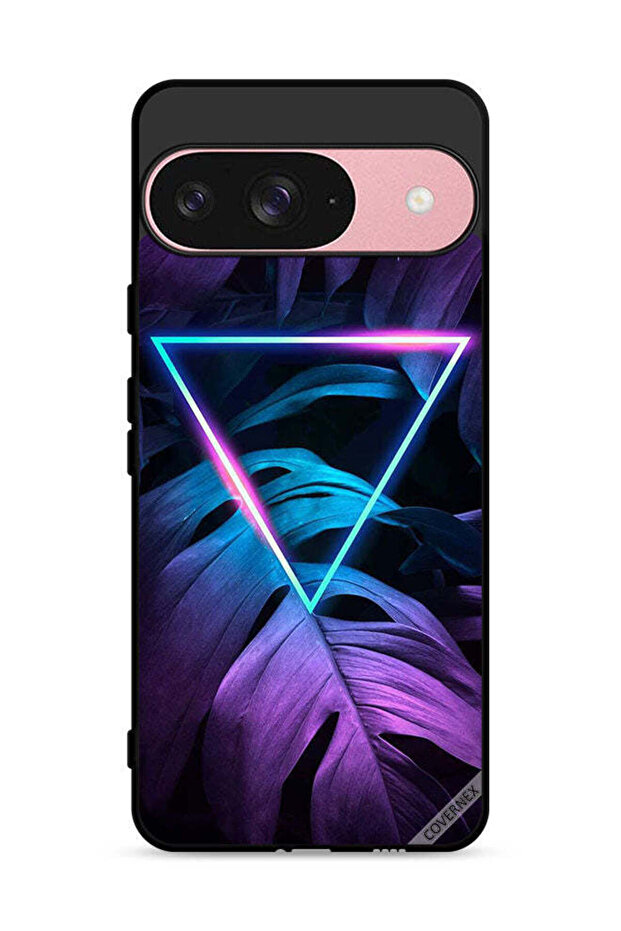 غطاء حماية لجهاز Google Pixel 9 بتصميم مثلث الإضاءة - 1