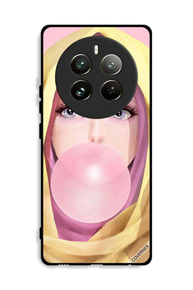 غطاء حماية لهاتف Realme 12 Pro Plus 5G بتصميم بالون الفقاعات