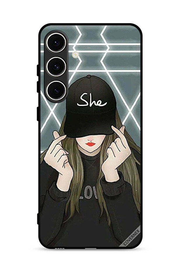 غطاء حماية لهاتف سامسونج جالاكسي M56 5G She On Cap