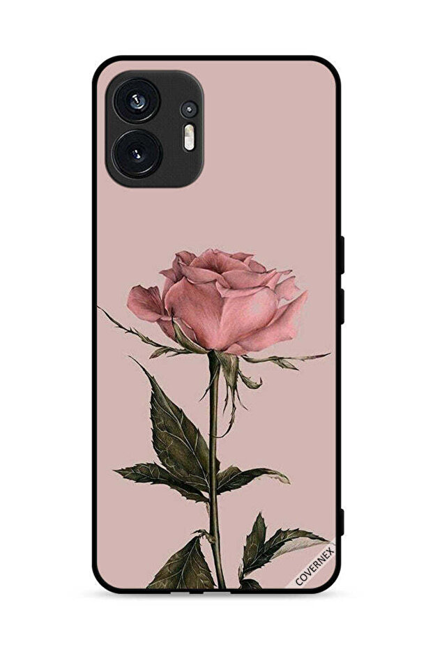 غطاء حماية لهاتف Nothing Phone (2) 5G وردي خوخي