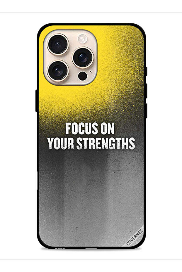 غطاء حماية لجهاز Apple iPhone 16 Pro Max - ركز على نقاط قوتك