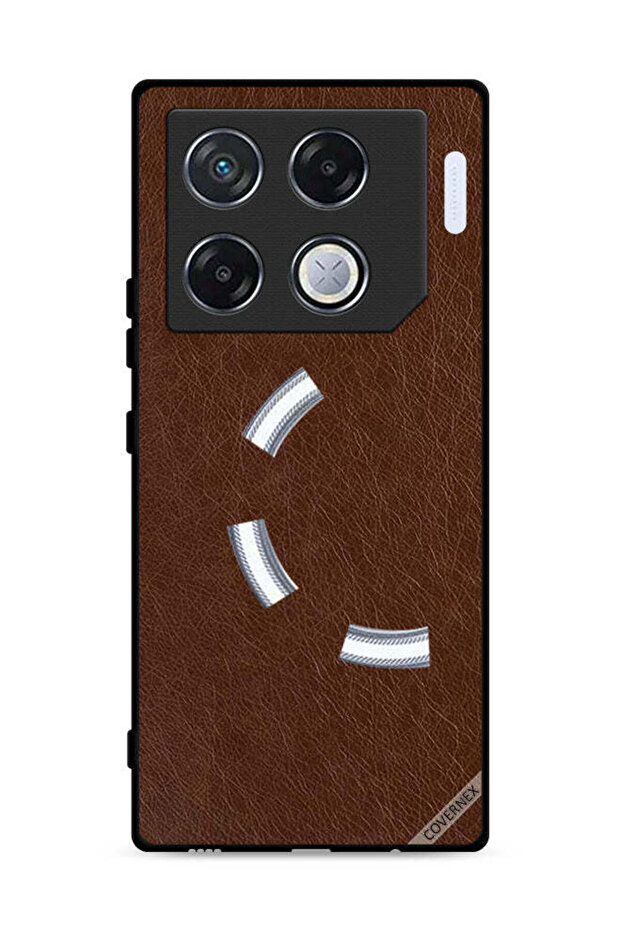 غطاء حماية جلدي بنقشة جلدي لهاتف Infinix GT 20 Pro 5G