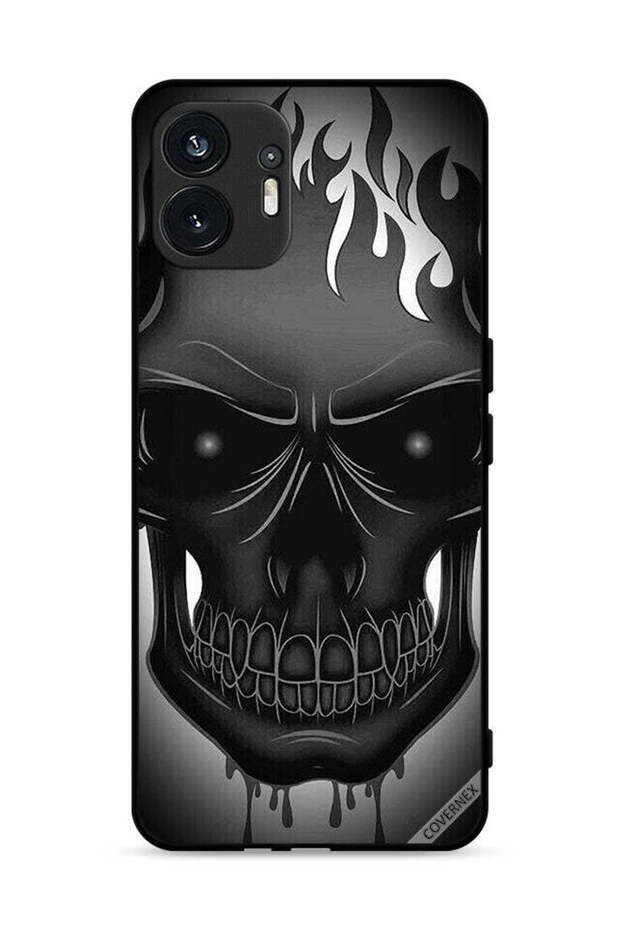 غطاء حماية لهاتف Nothing Phone (2) 5G بتصميم جمجمة