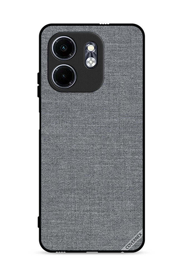 غطاء حماية من القماش بنقشة قماشية لهاتف Infinix Smart 9 4G