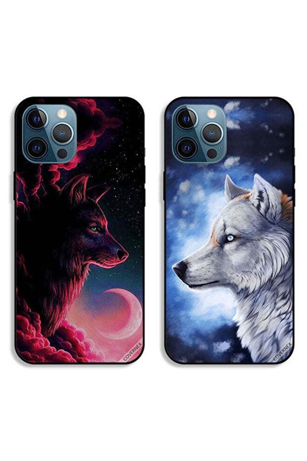 حافظتان واقيتان لهاتف Apple iPhone 12 Pro Max من Wolf Art