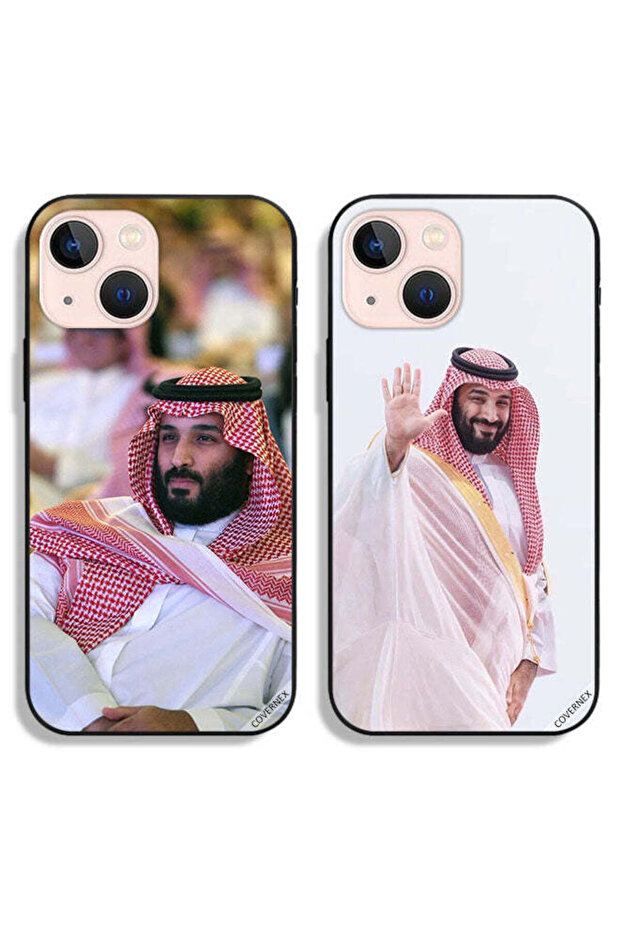 حافظتان لهاتف Apple iPhone 13 mini، غطاءان واقيان، محمد بن سلمان