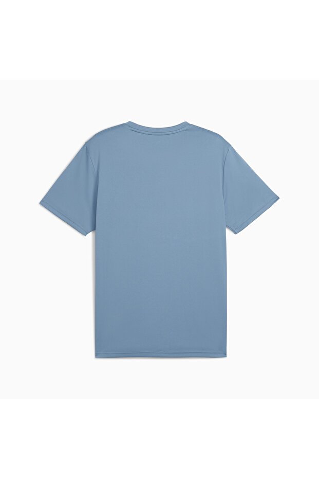 Erkek Mavi M Tad Ess Poly Texture Tee Tshirt 527155-34 - 5