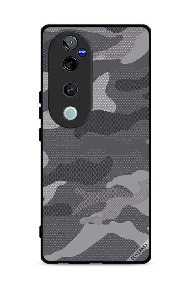 غطاء حماية لهاتف Vivo S19 Pro 5G بنمط مموه