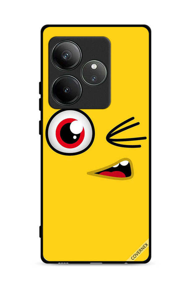 غطاء حماية لهاتف Realme GT 6 5G بنقشة Winky Eye