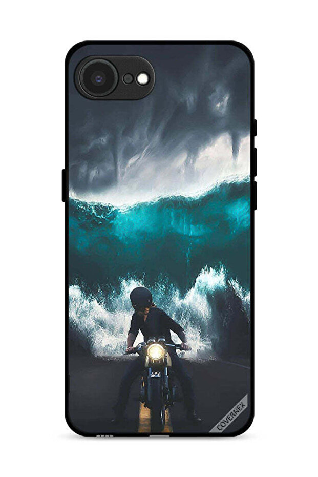 غطاء حماية لجهاز Apple iPhone 16e بتصميم موجة مائية