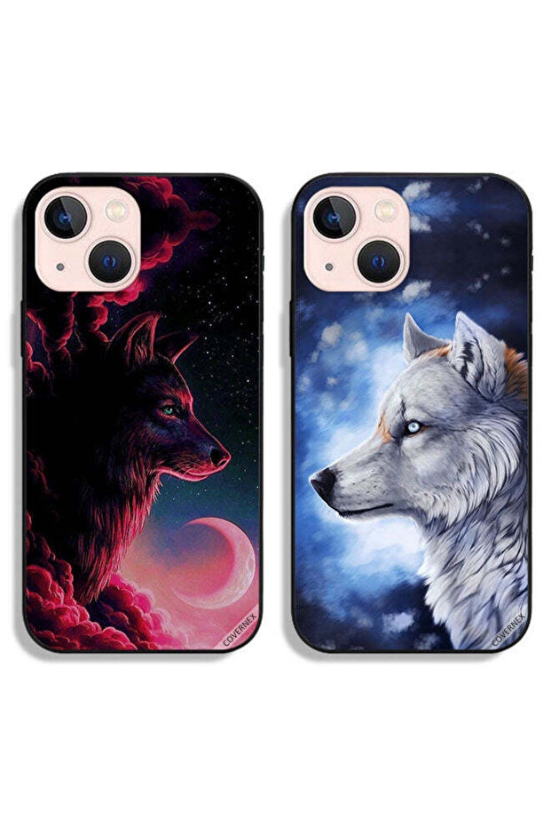 حافظتان واقيتان لهاتف Apple iPhone 13 mini من Wolf Art