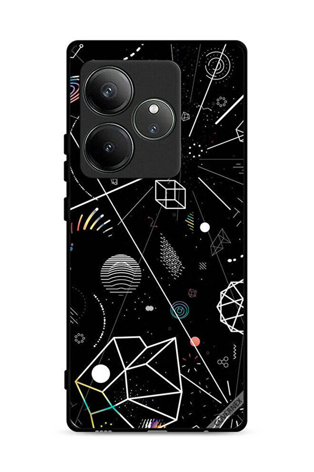 غطاء حماية لهاتف Realme GT 6 5G بخلفية رياضية جمالية