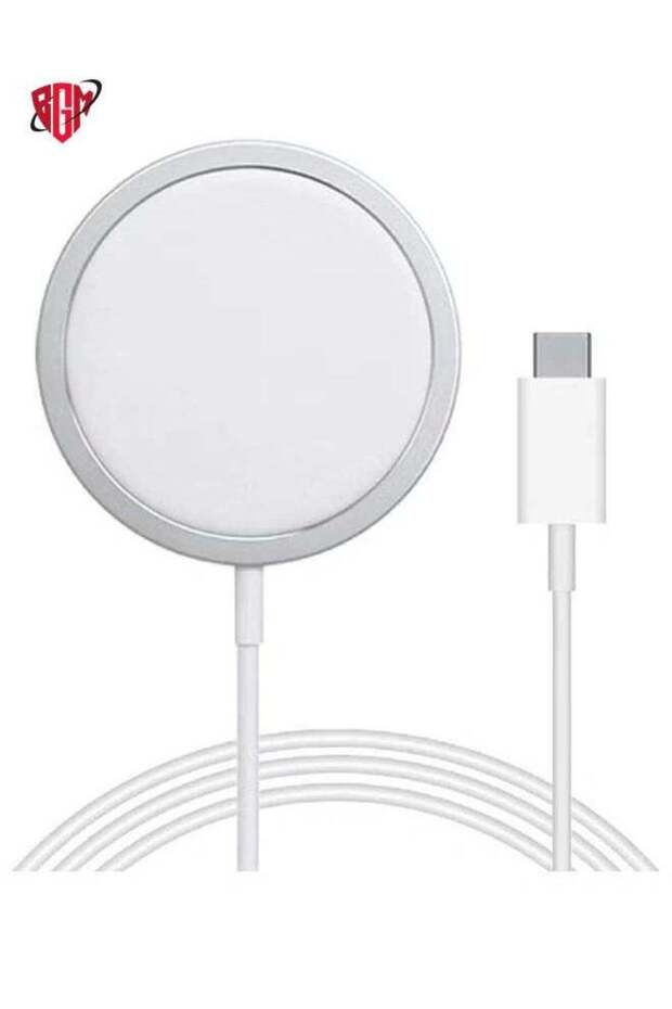 Magnetic Wireless Charger White