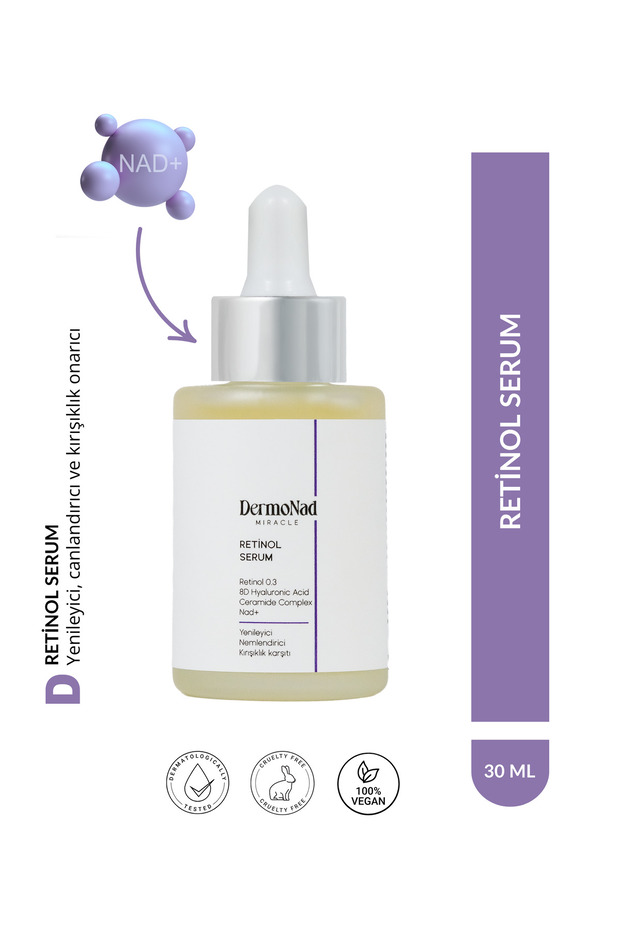 Retinol Serum Repair 0.3 (Nad+ 8D Hyaluronic Acid, Ceramide Complex) 30 ml