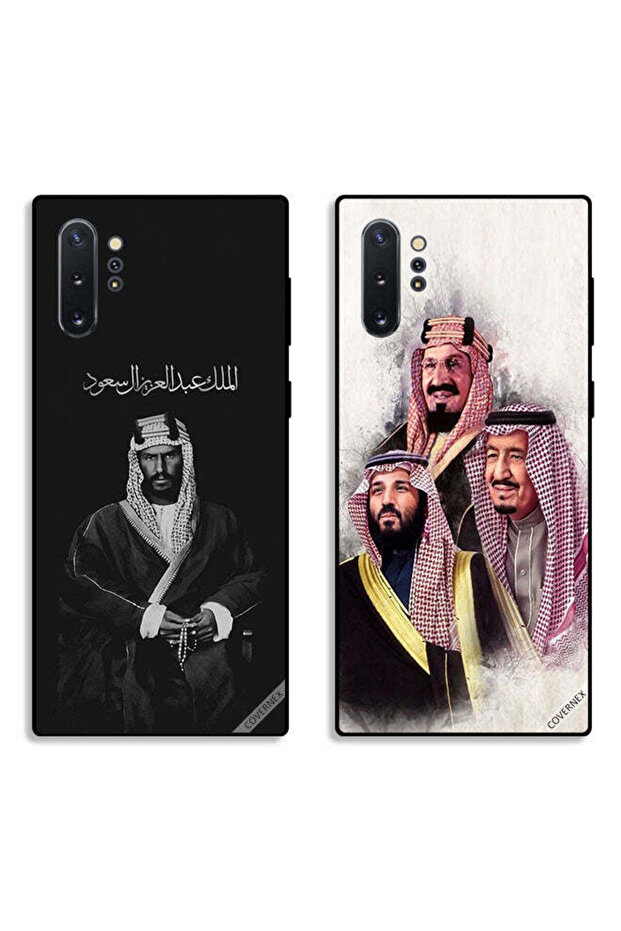 حافظتان لهاتف سامسونج جالكسي نوت 10 بلس، أغطية حماية محمد سلمان الملك عبد العزيز آل سعود