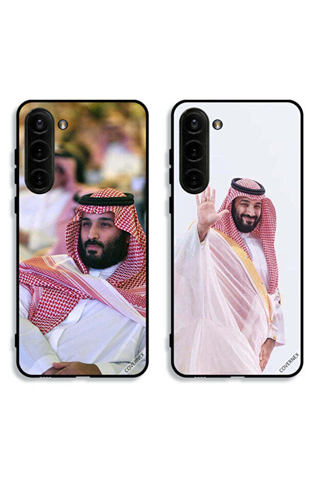 حافظتان لهاتف سامسونج جالاكسي إس 23 بلس 5G، أغطية حماية محمد بن سلمان