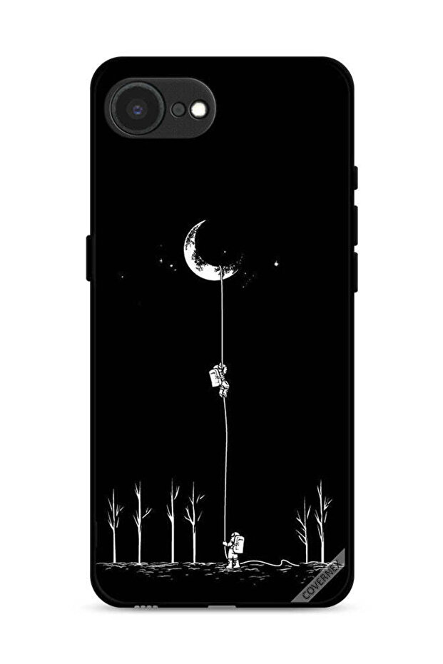 غطاء حماية لجهاز Apple iPhone 16e على شكل قمر