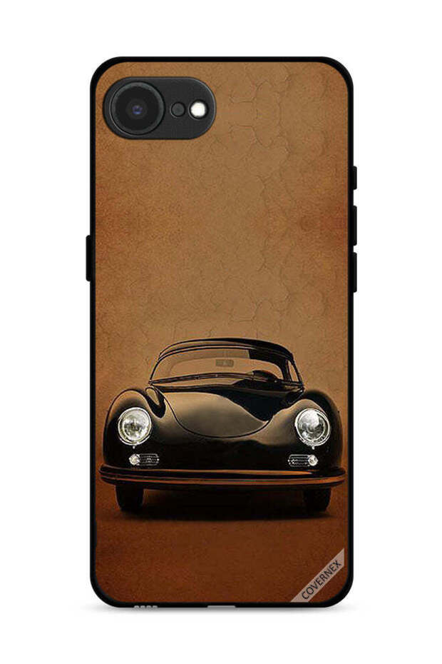 غطاء حماية لجهاز Apple iPhone 16e بتصميم سيارة كلاسيكية