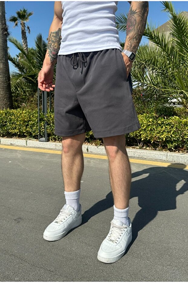 Basic Premium Oversize Şort - 3