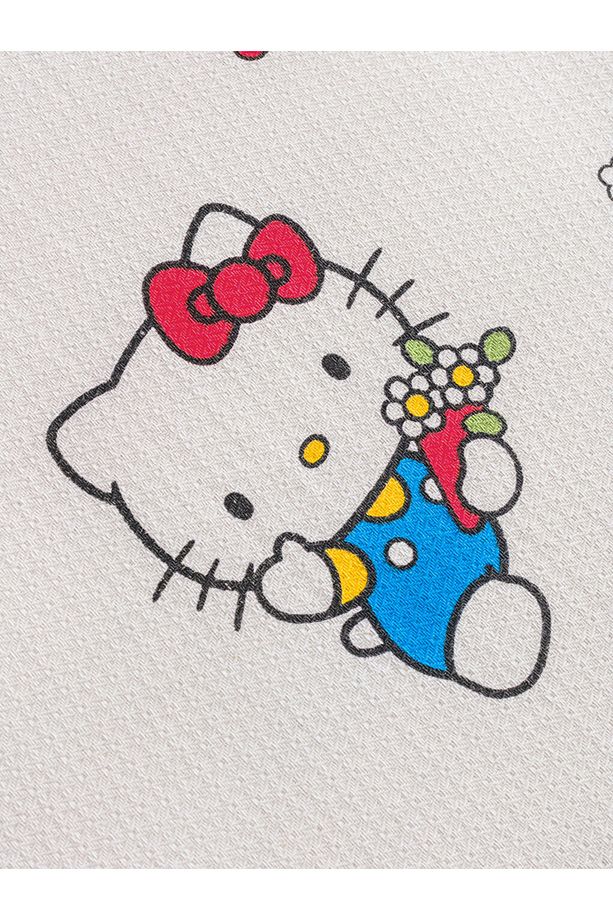 Karişik Hello Kitty Baskılı Çocuk Pike Seti - 5