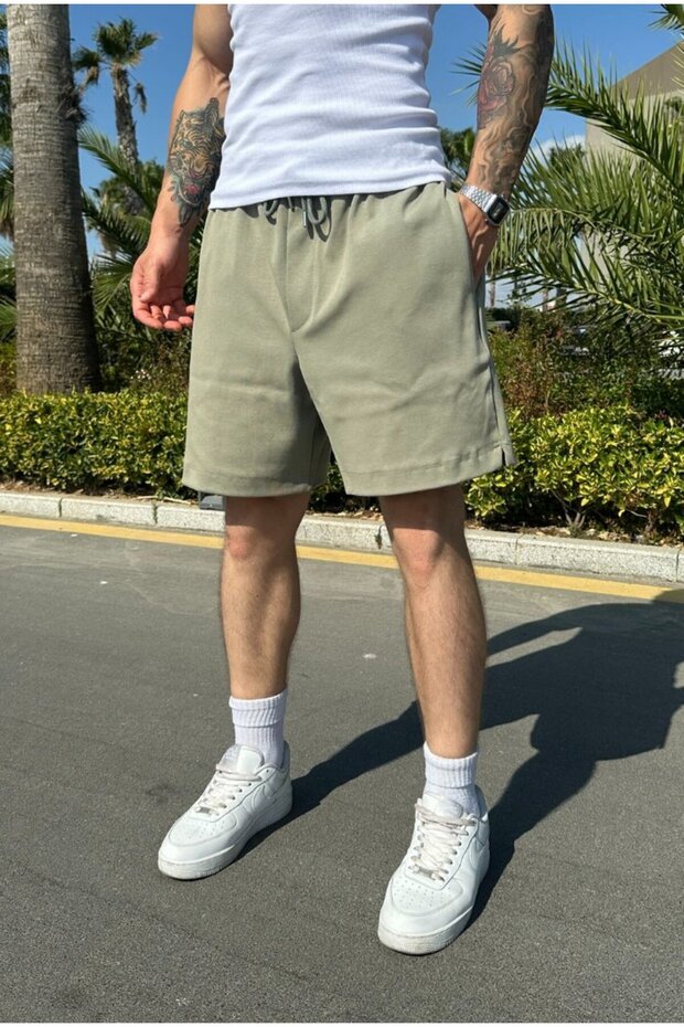 Basic Premium Oversize Şort - 1