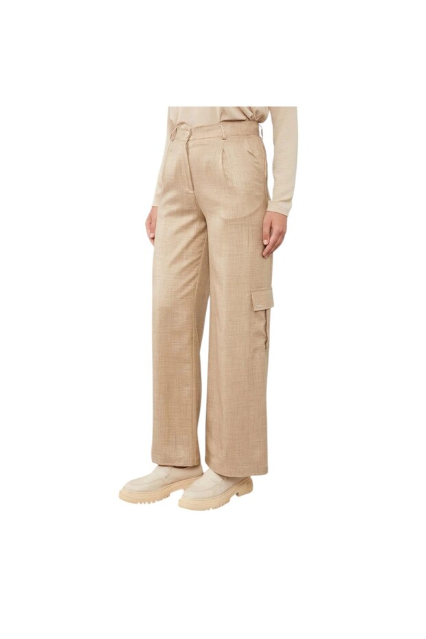 السراويل البضائع الكتان - 5