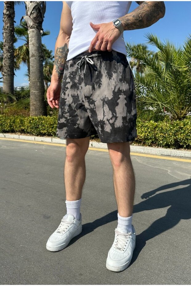 Premium Batik Oversize Şort - 3