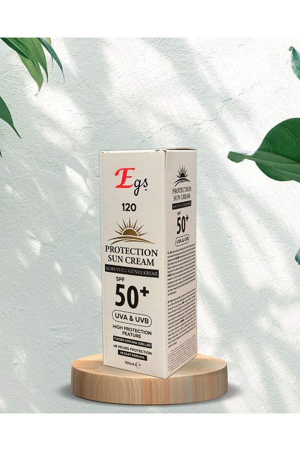 Egş F 120 Güneş Kremi Uva/uvb Pa Leke Oluşumunu Önlemeye Yardımcı, Aydınlık Ve Canlılık - 1
