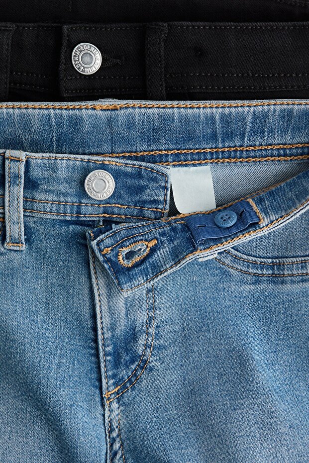 2'li Flared Leg Low Jeans - 2