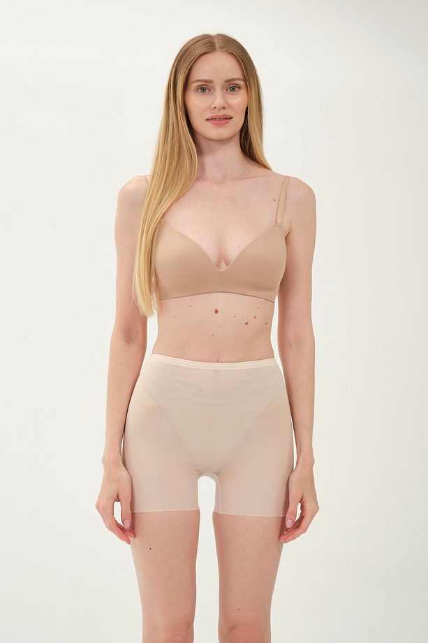 Fasano Model Transparan Sıkılaştırıcı Ve Göbek Toparlayıcı İz Yapmayan Boxer Ten Renk - 4