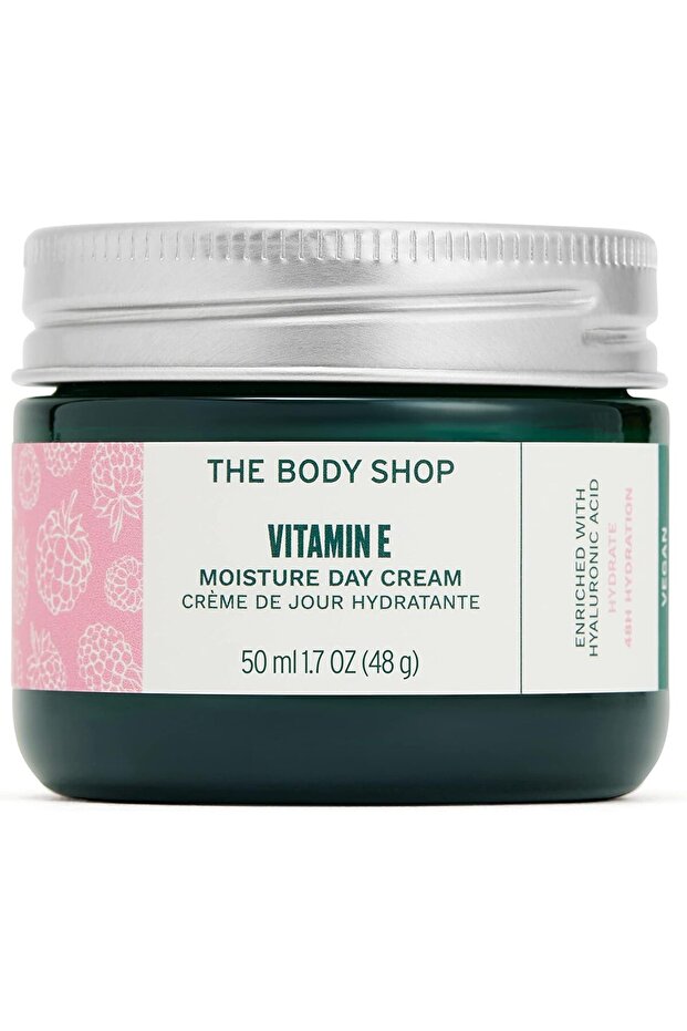 Vitamin E Moisture Cream | 48-Hour Hydration | Enriched with Vitamin E & Raspberry See