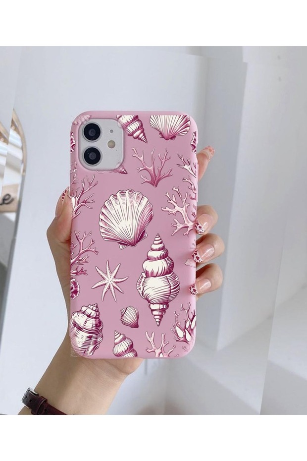 Balporsuku Exclusive Design Cover Compatible with iPhone 11 Pro Max Omn01 Pattern Phone Case Pinkshel