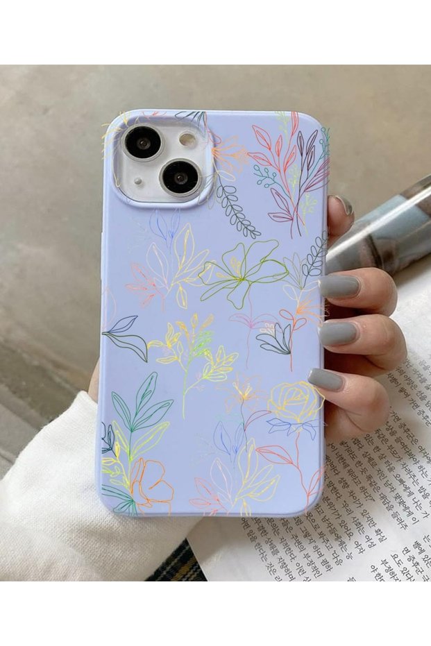 Balporsuku Exclusive Design Cover Compatible with iPhone 13 Mini Omn01 Pattern Phone Case Scratch