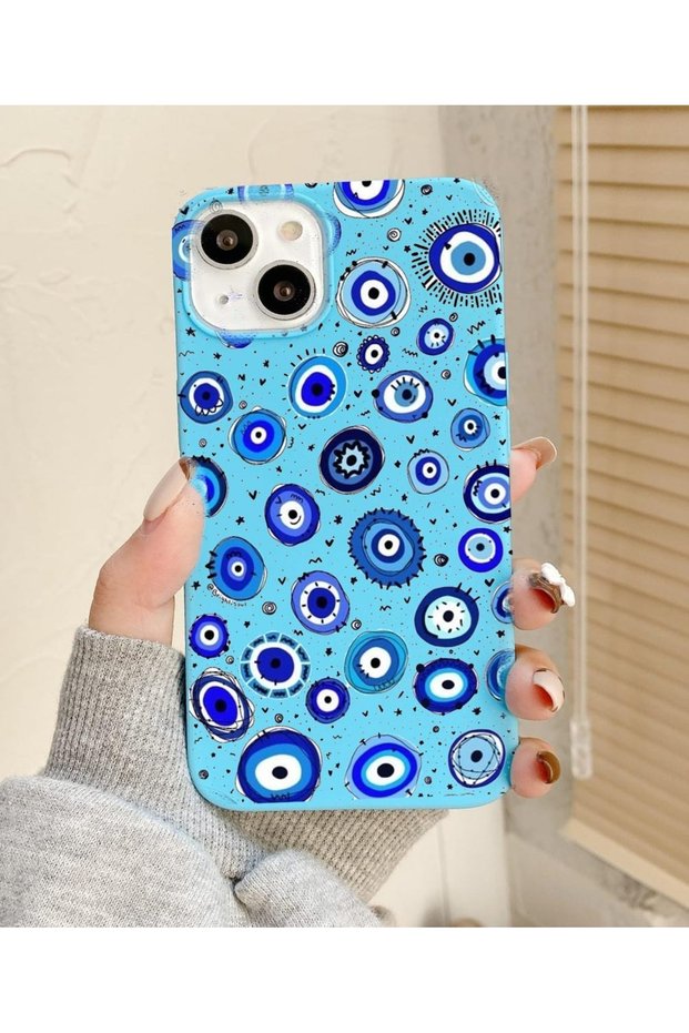 Balporsuku Special Design Cover Compatible with iPhone 13/14 Omn01 Patterned Phone Case 41Maşallah