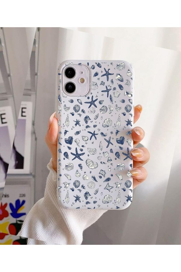 Balporsuku Exclusive Design Cover Compatible with iPhone 11 Pro Omn01 Pattern Phone Case Minishell