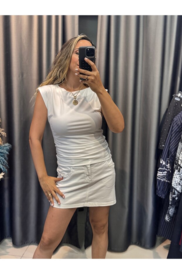 Draped Blouse - 3