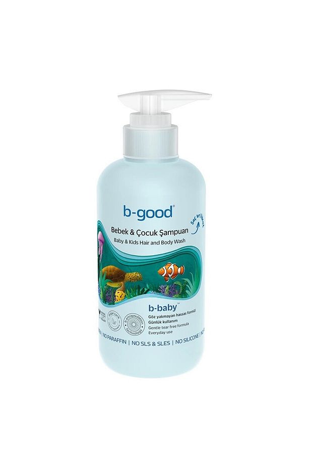 b-good b-baby Bebek ve Çocuk Saç ve Vücut Şampuanı 500 ml - 2