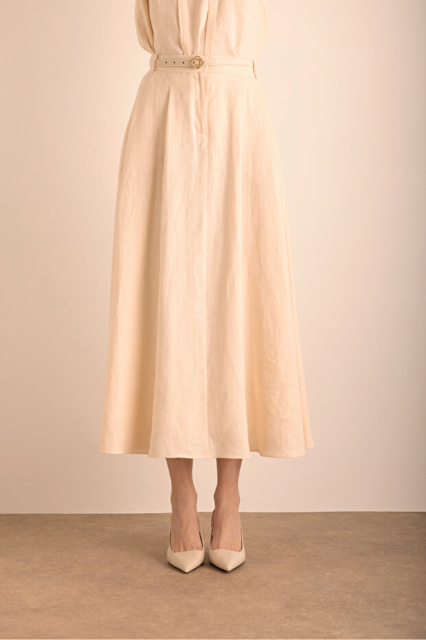 Kloş Keten Etek - 3