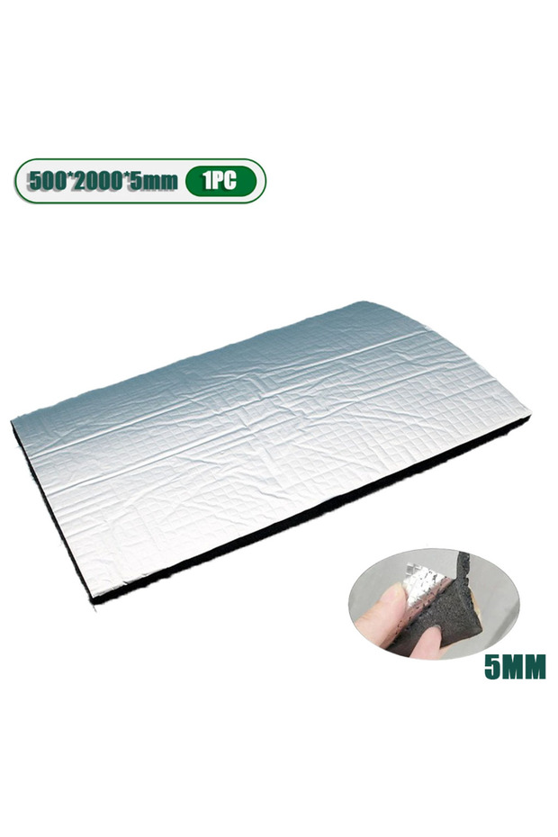 500mmx2000mmx5mm 2000*500mm 250*400mm 5/10mm Car Sound Mat Proofing Deadener Heat Noise Insulation D