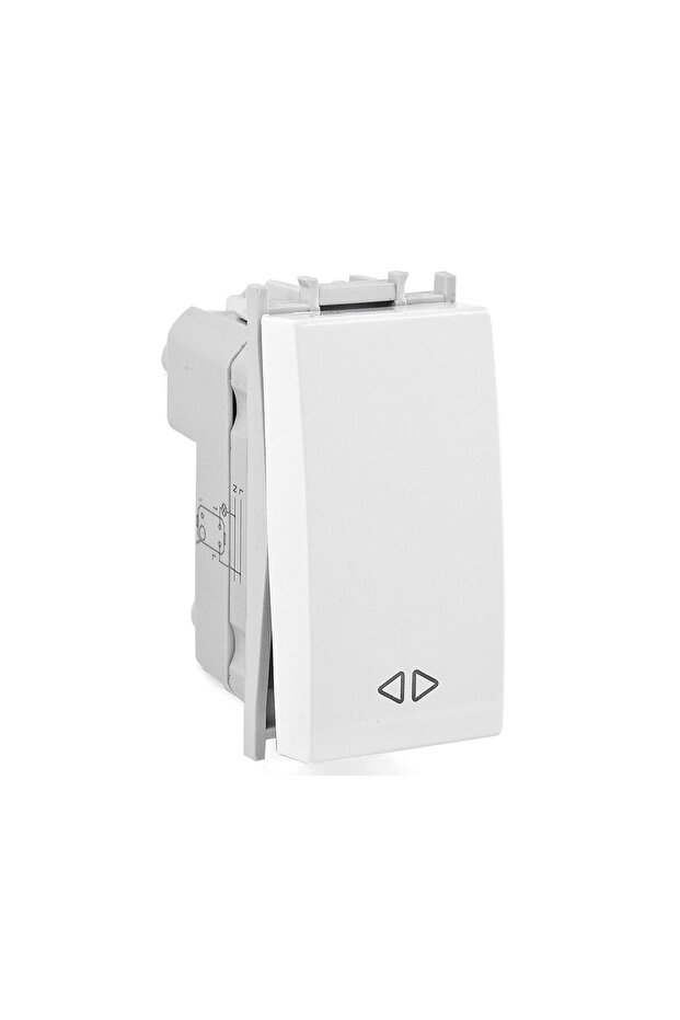 WHITE MODULAR CROSS SWITCH - 2