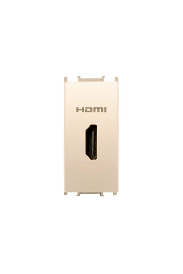 MODULAR HDMI SOCKET, BEIGE 1M - 1