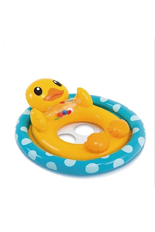 Duck Inflatable Pool Float – 79×79 cm - 1