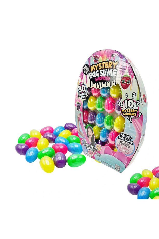 Compound Kings Mystery Egg Compound Sürpriz Yumurta - 20 Meyve Kokulu Slime, 10 Charm - 3
