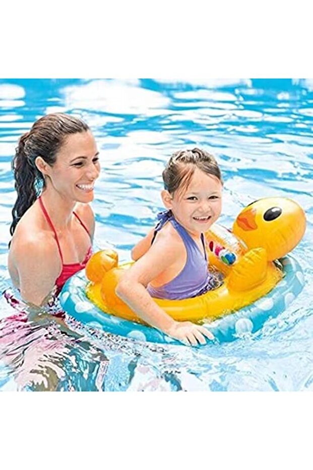 Duck Inflatable Pool Float – 79×79 cm - 2