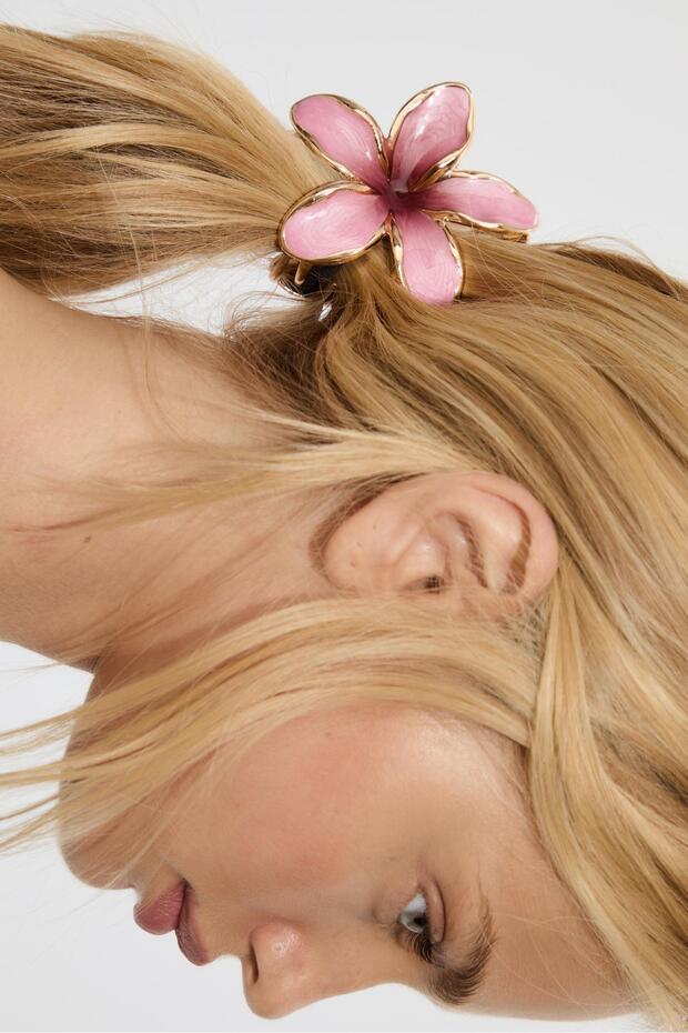 3'lü çiçekli toka seti - 2