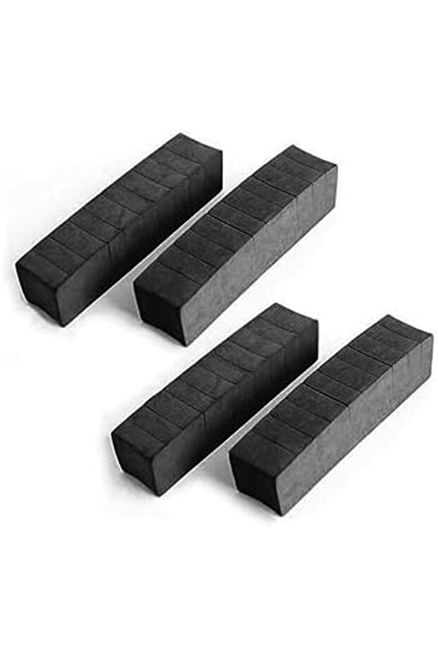 YU WELL 4 Pack Car Anti-scratch Strip Universal Car Auto Door Guard Protector Sticker (Black Sponge)