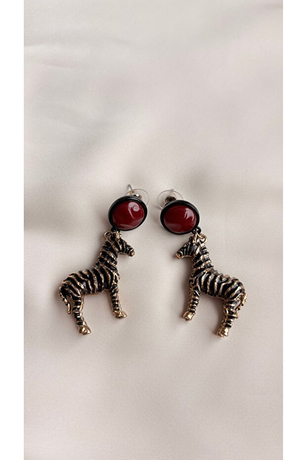 Zebra Küpe, Zara Model Küpe - 3