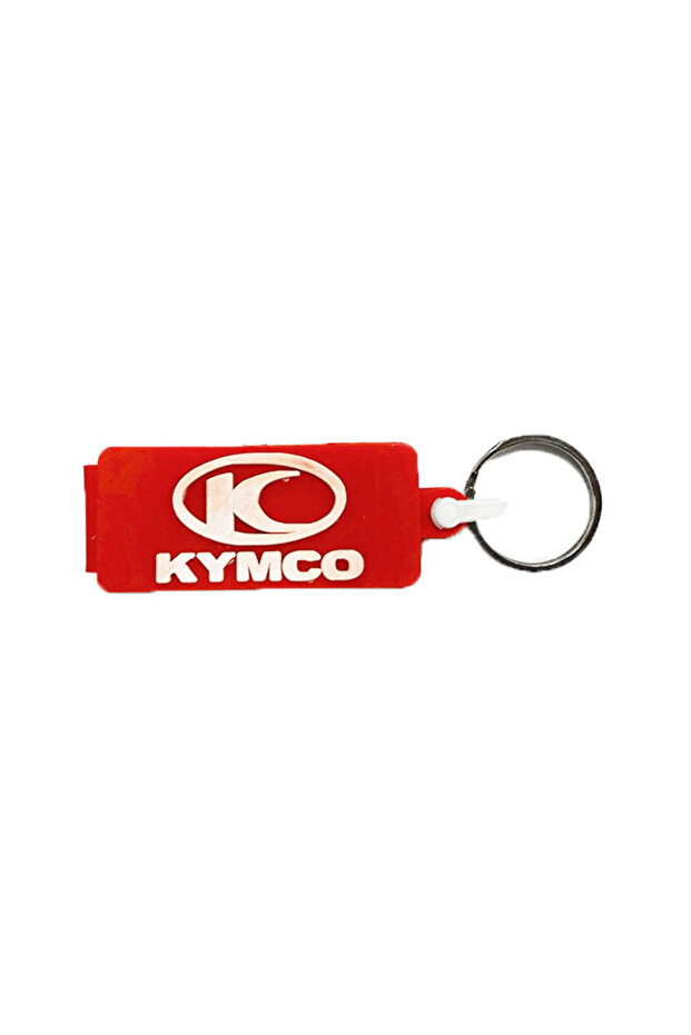 سلسلة مفاتيح متوافقة مع KYMCO باللون الأحمر