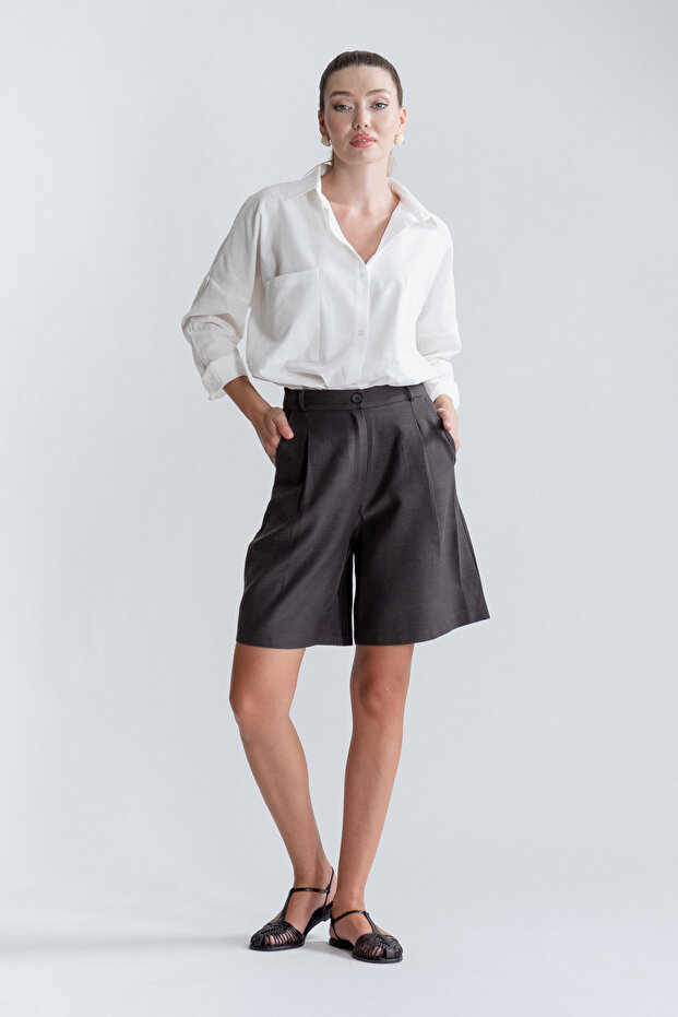 Kadın Şehir Boy Şort - 1